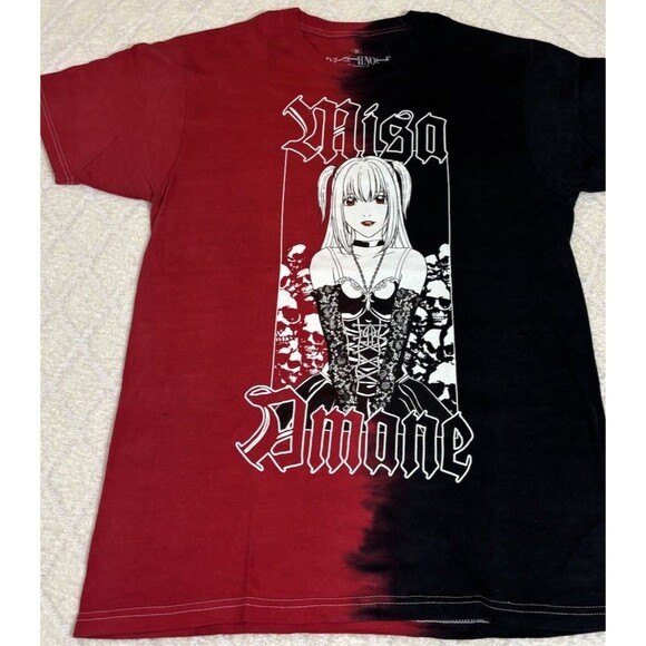 Ripple Junction Death Note Miss Amane Split Portrait Red Black Tee Size M - Picture 8 of 12
